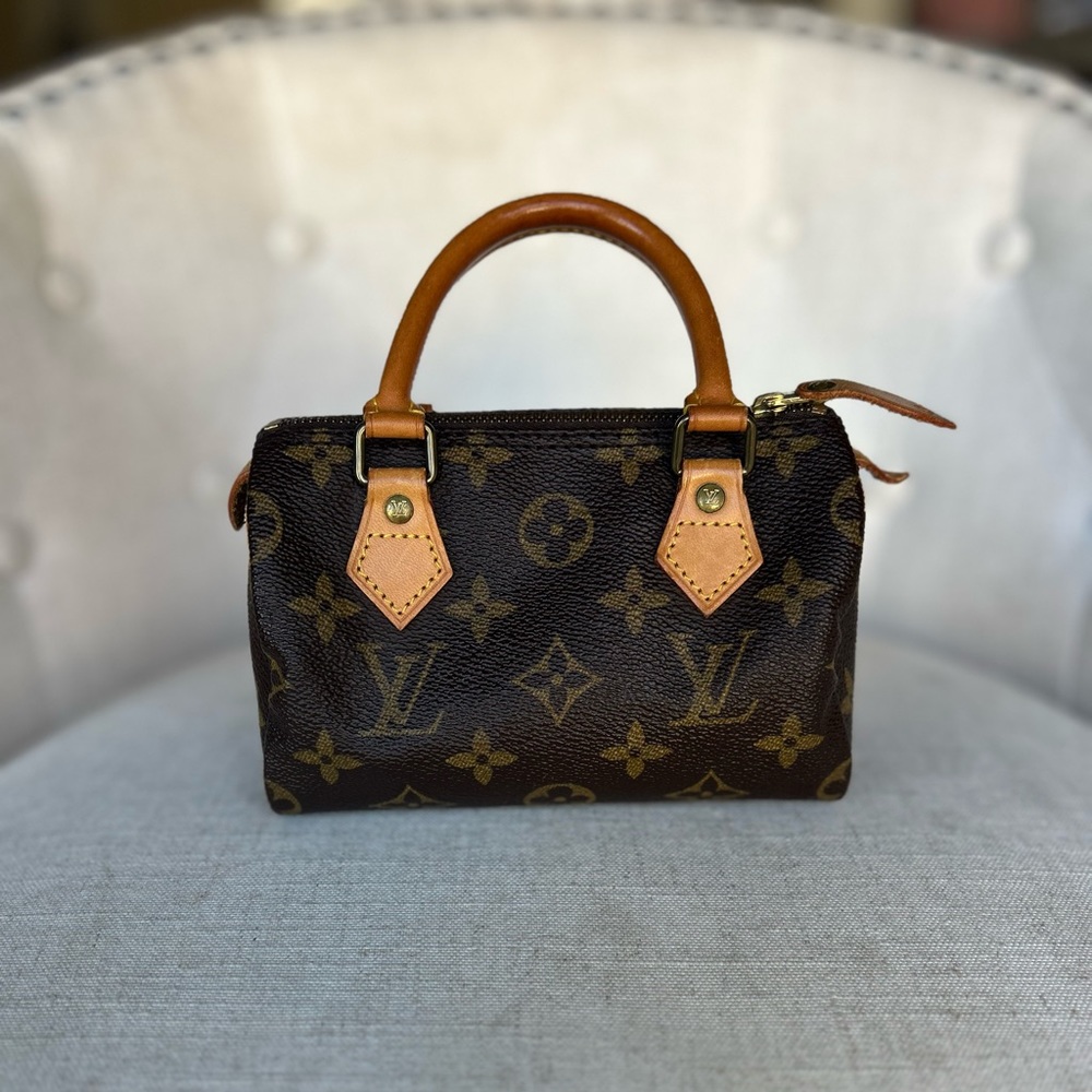 Authentic Louis Vuitton Nano Speedy Vintage